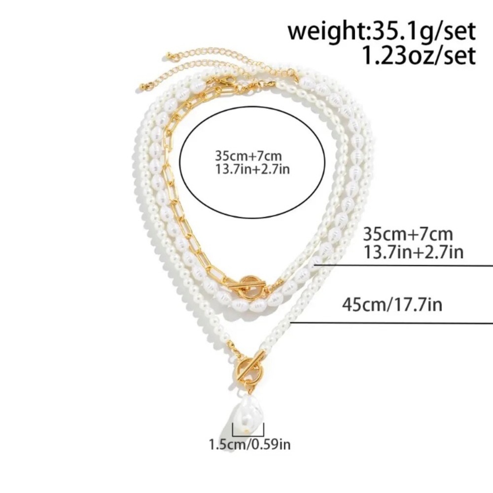 🌟 Set Three Necklaces - Picture 4 of 4